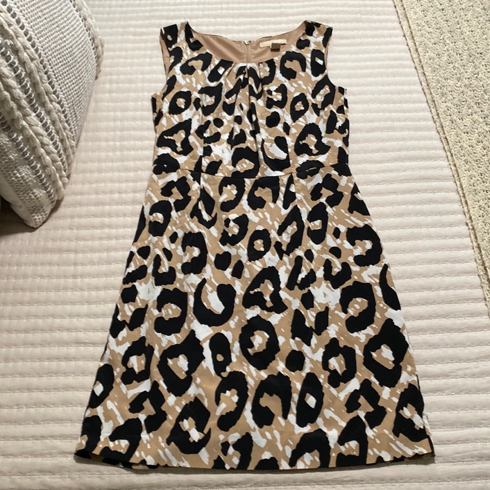 Banana Republic animal print dress - Size 6